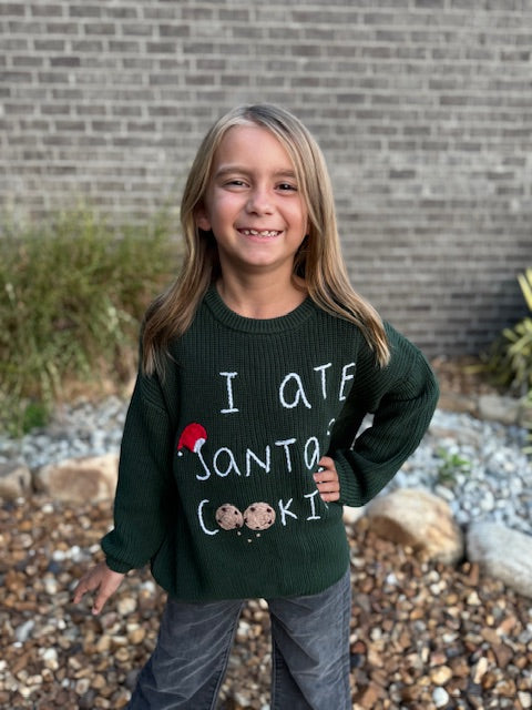 I Ate Santas Cookies Sweater