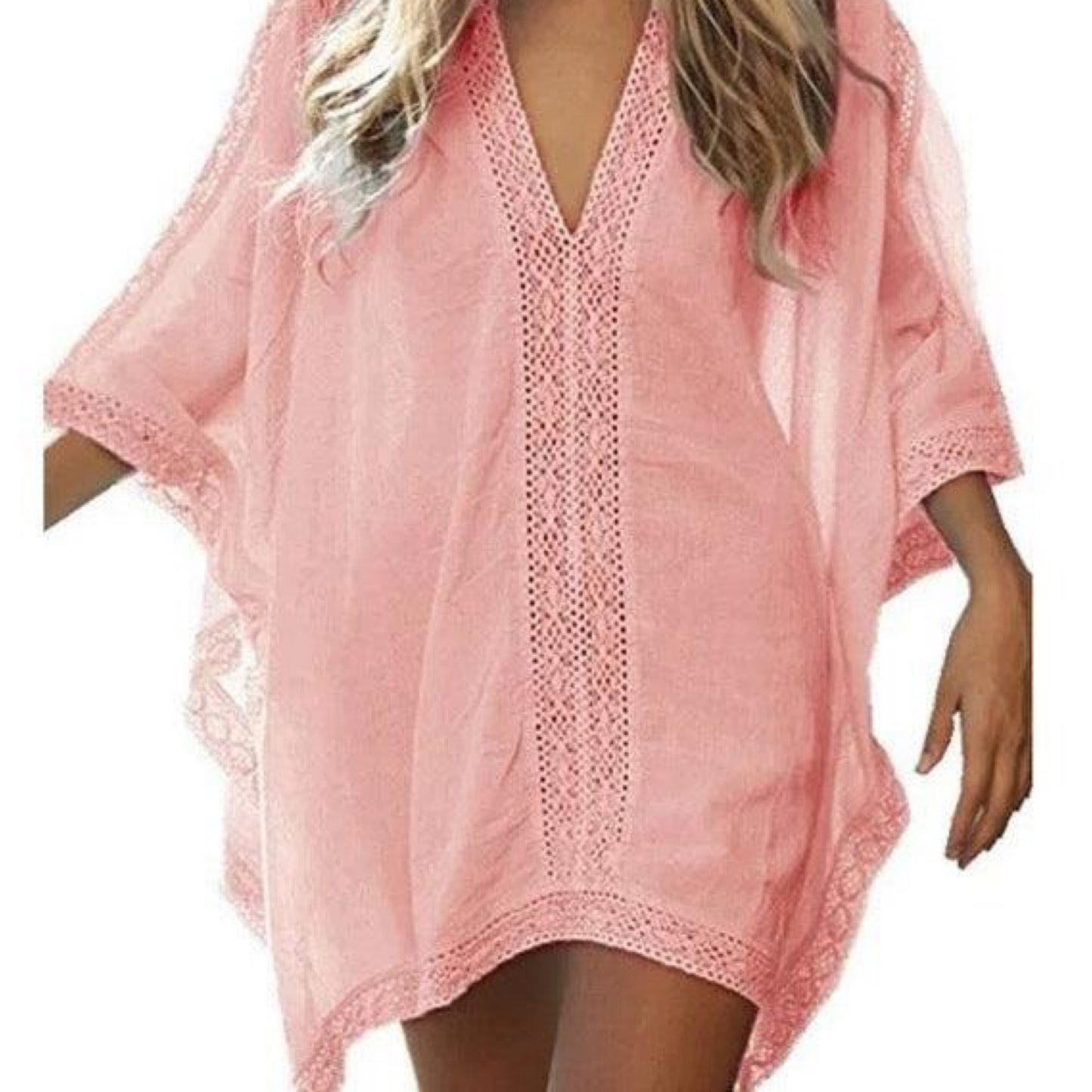 Beach cover up one size