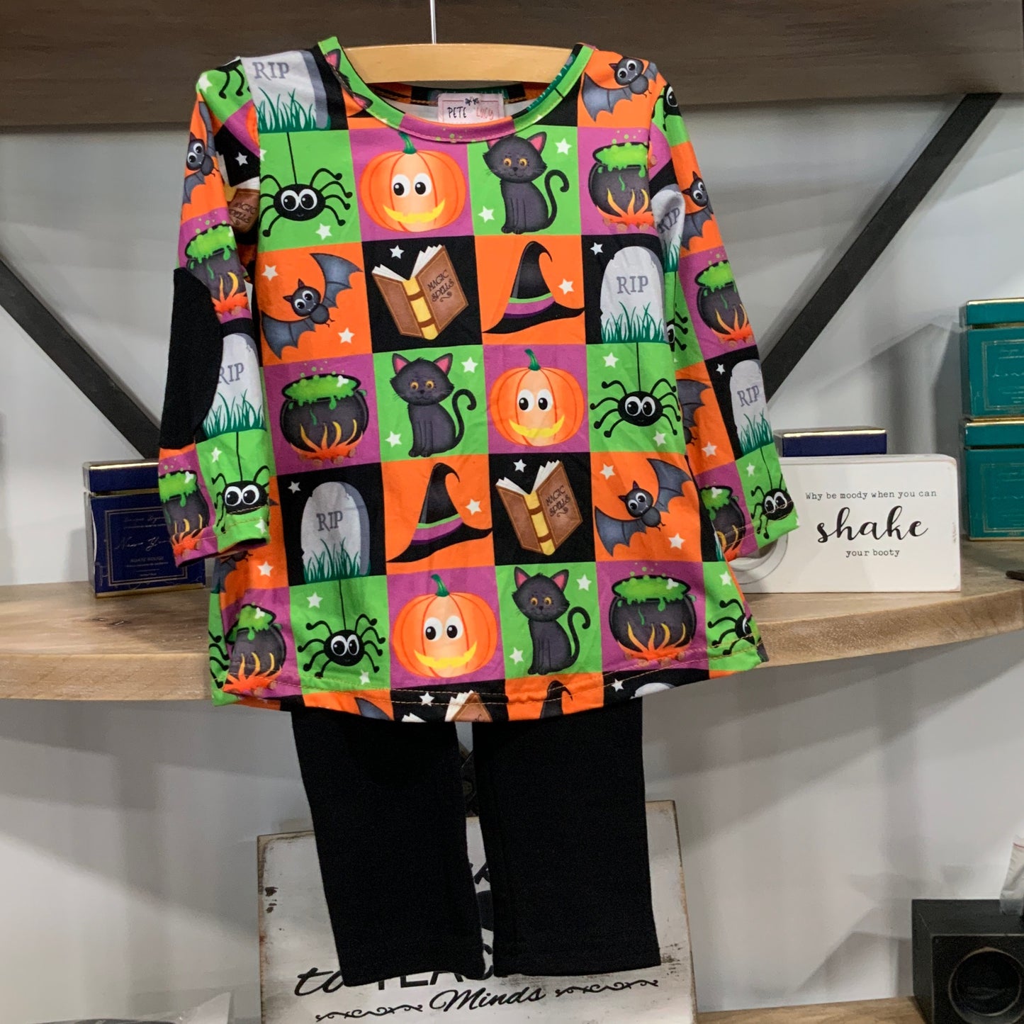 Patchwork Pumpkin Outfit