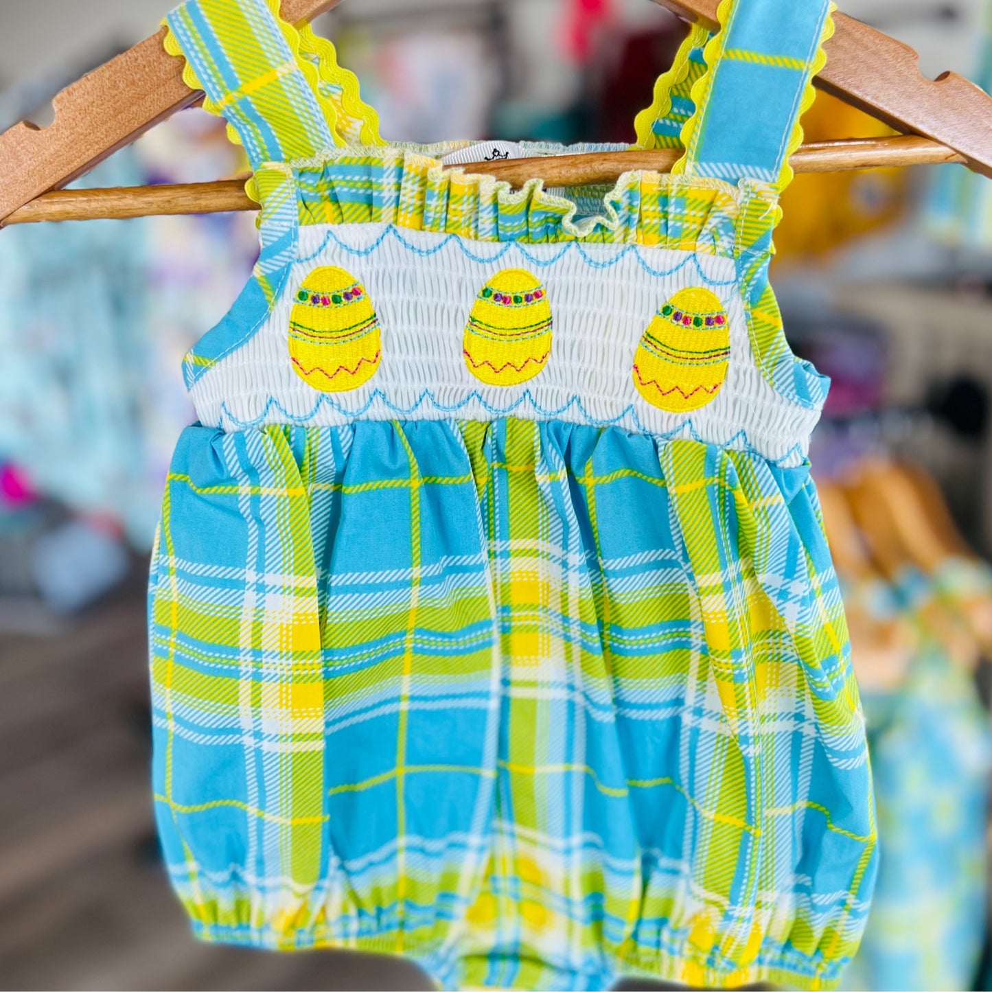 Easter Egg Bubble Romper