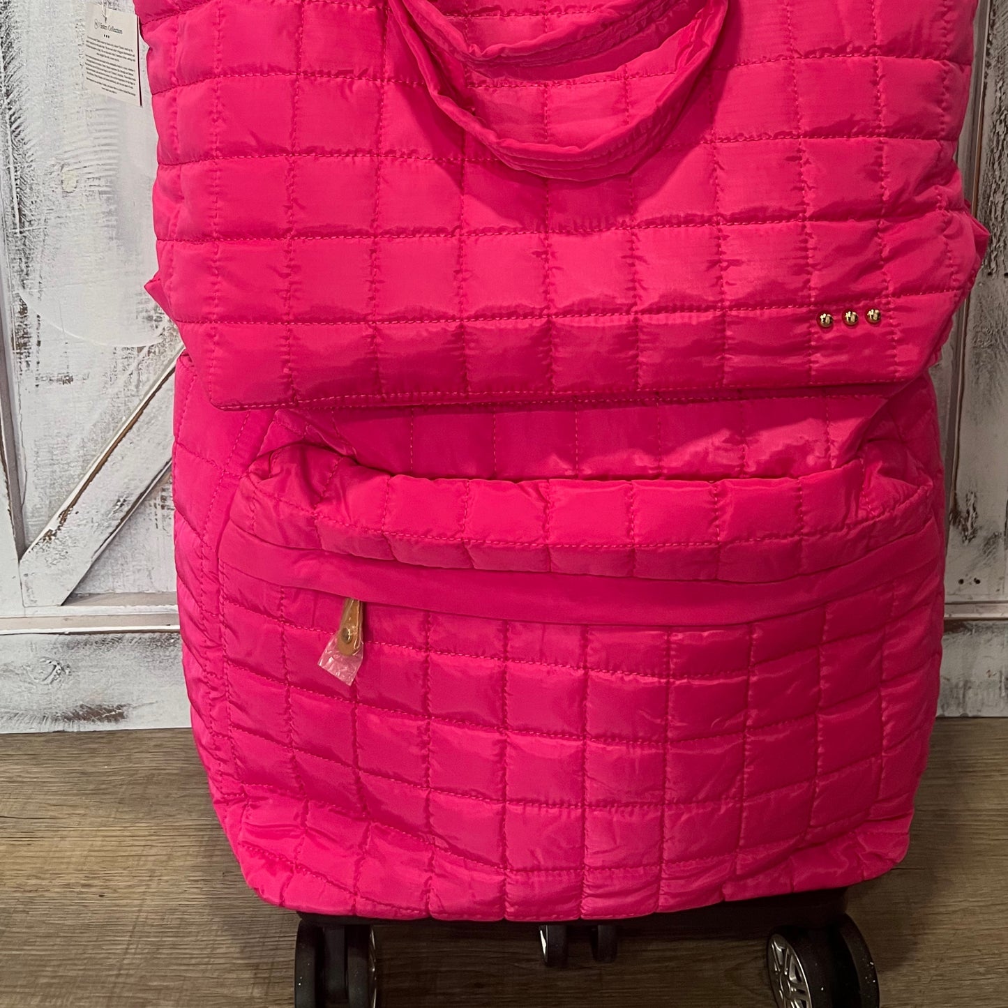 Tenley Quilted Tote Roller Bag