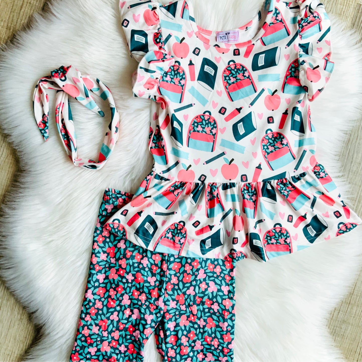 P&L Study Buddies short set