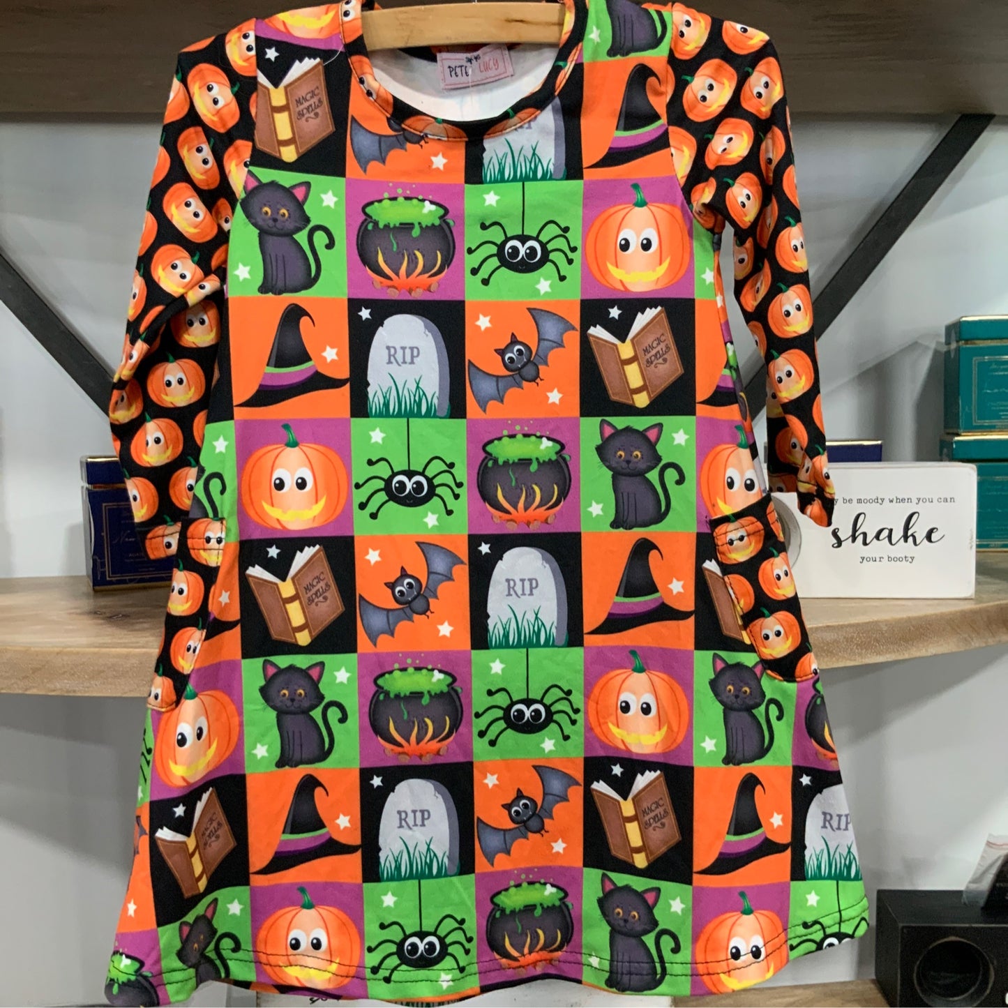 Patchwork Pumpkin Dress