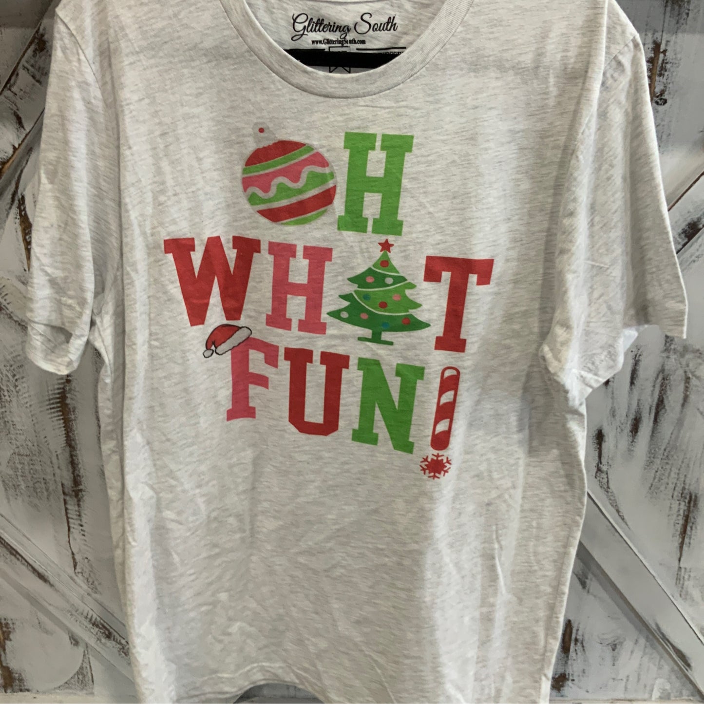 Oh What Fun Crew Tshirt