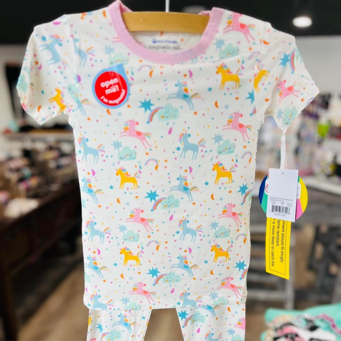 MM Magic Glitter Toddler 2 PC PJ Set