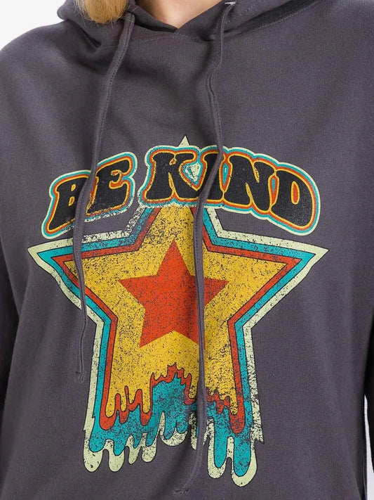 Be Kind Graphic Pullover Hoodie