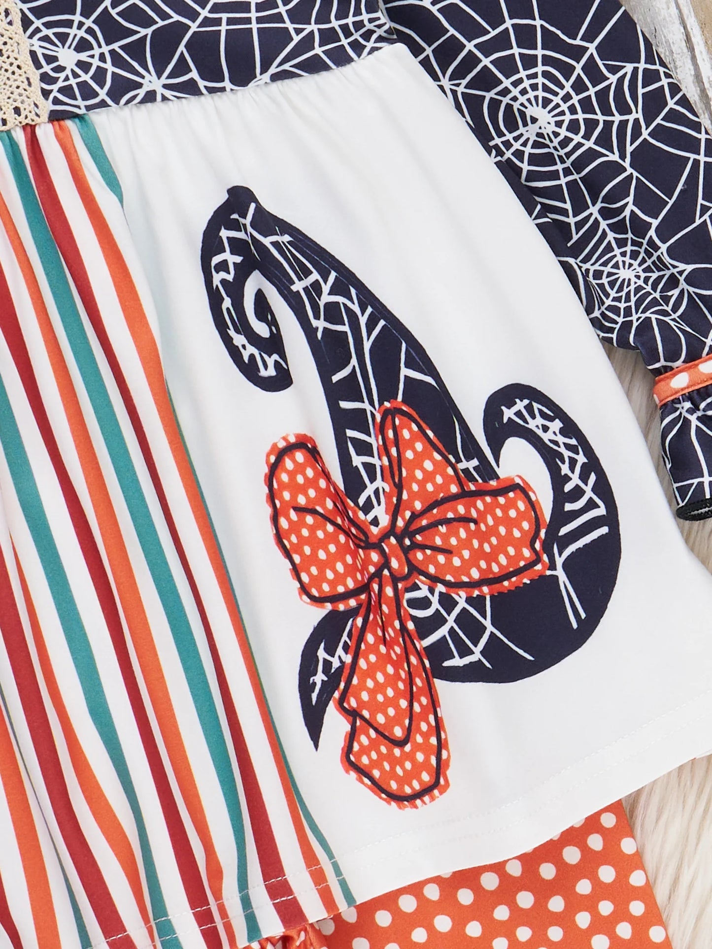 Spider Web Ruffle Outfit