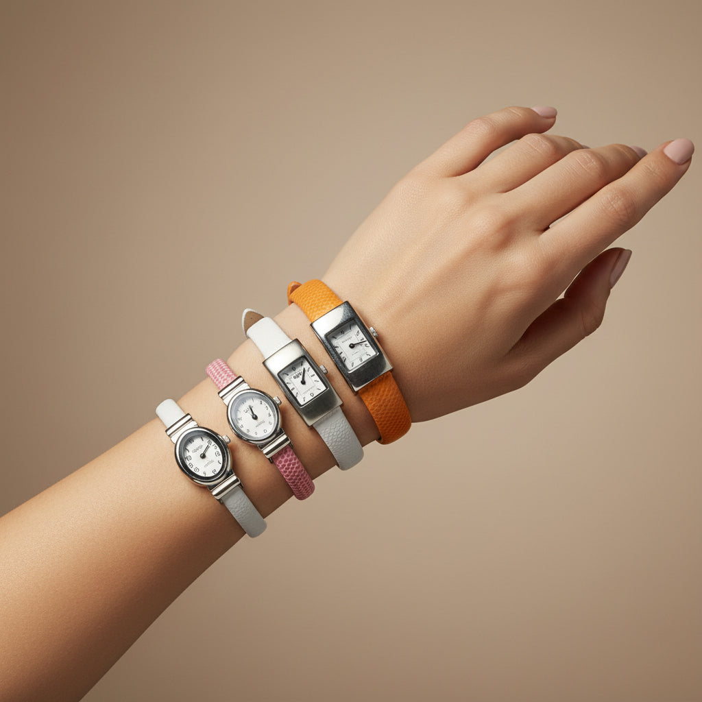 Women’s Colorful Bracelet Watches – Mixed Face Styles with Fashion Bands for Everyday & Gift Wear