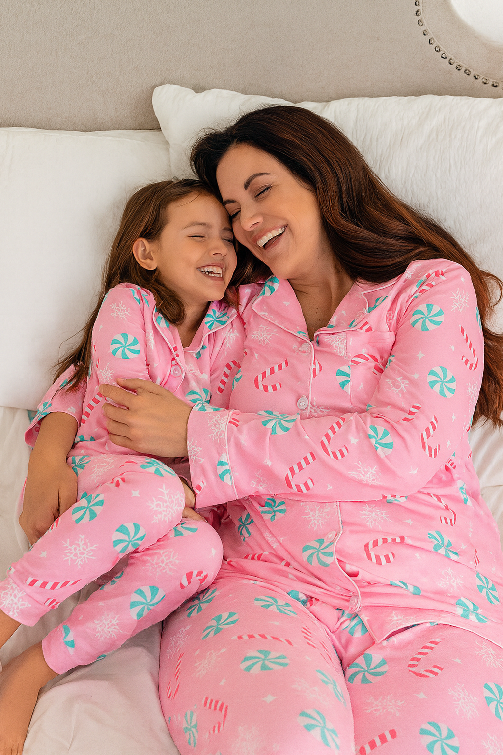 Mom & Me Pretty In Peppermint Pajamas