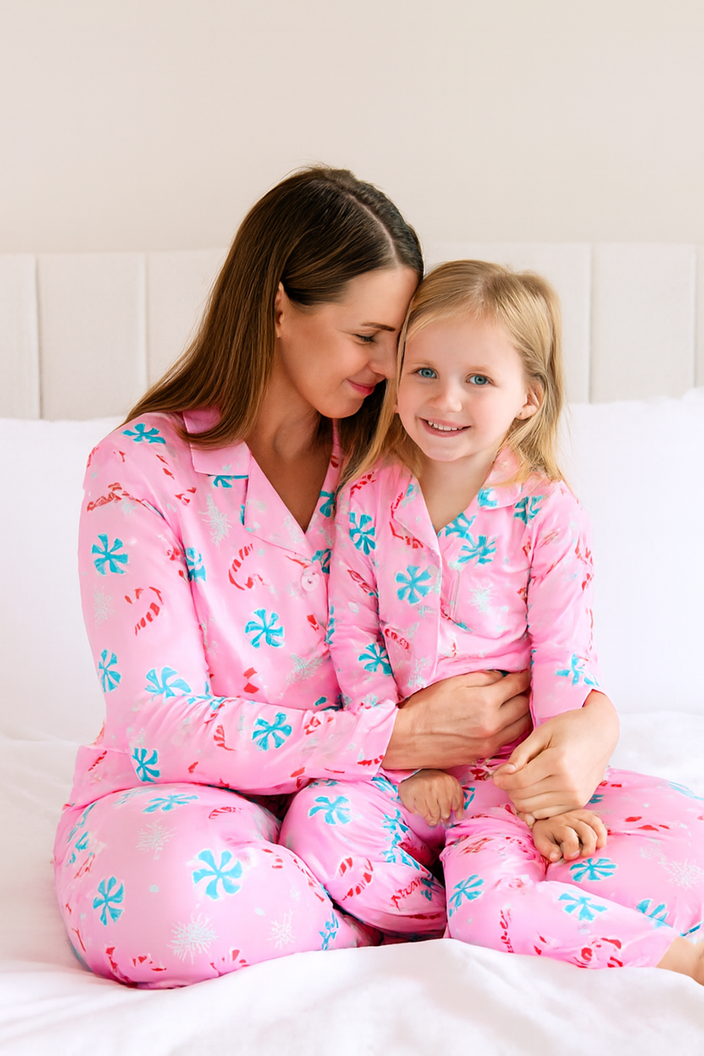 Mom & Me Pretty In Peppermint Pajamas