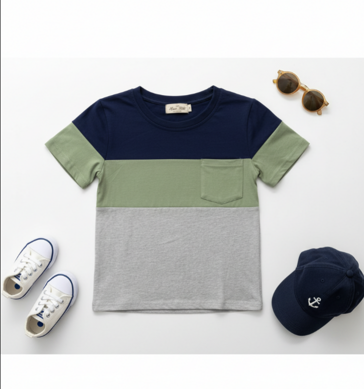 Boys Colorblock Shirt