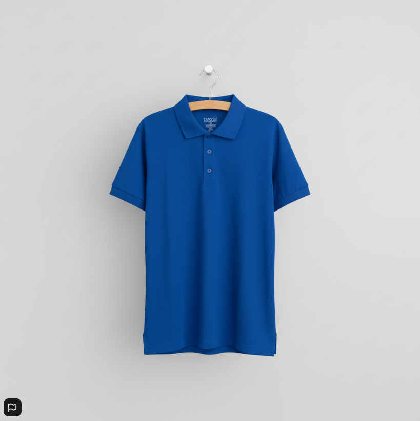 Boys Royal Blue Polo Shirt – Classic Sporty Short Sleeve Top