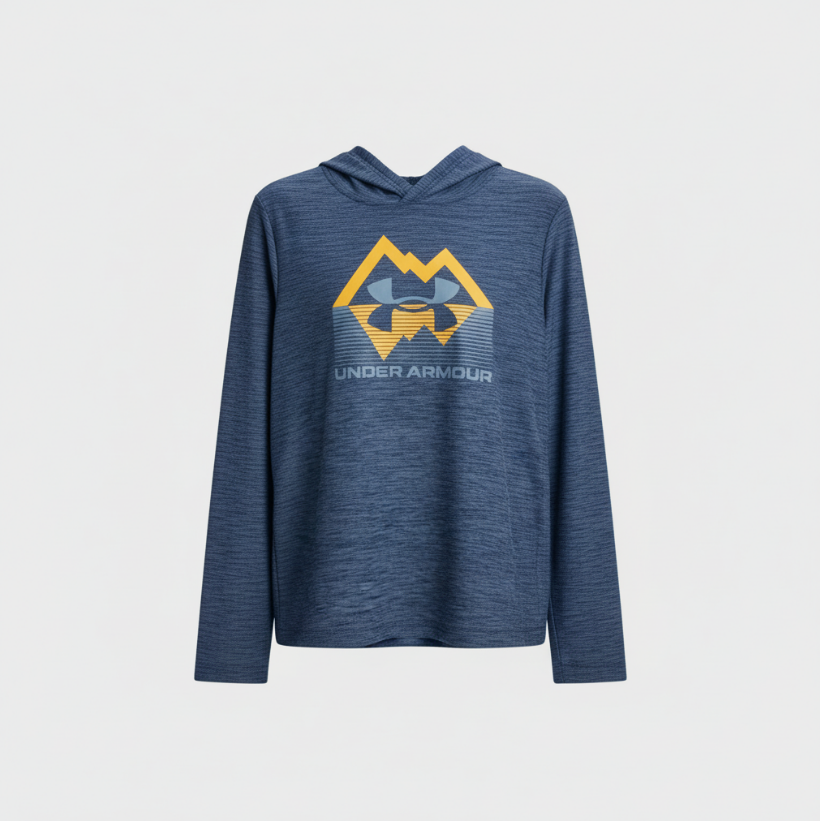 UA Stature Midnight Navy Hoodie