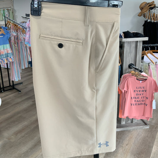 UA STANDARD SHORT DESERT SAND