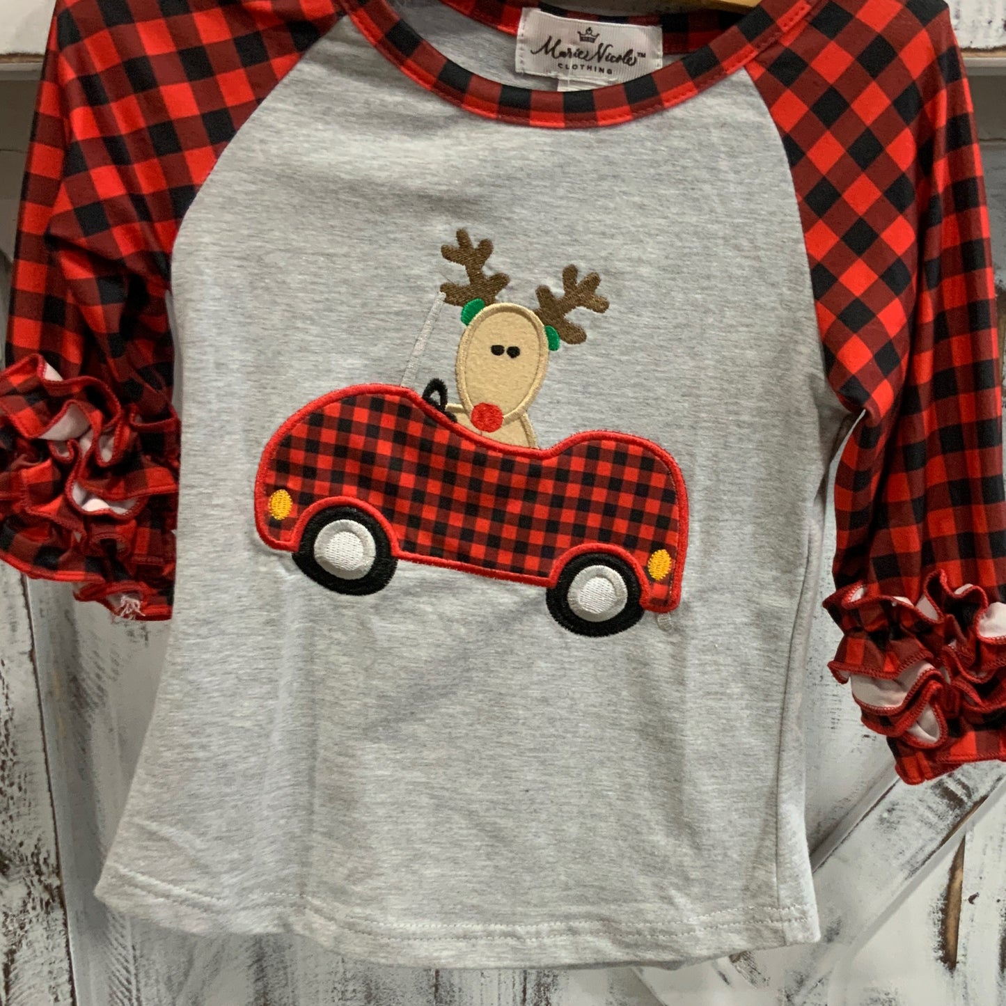 Reindeer Icing Raglan