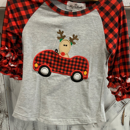 Reindeer Icing Raglan