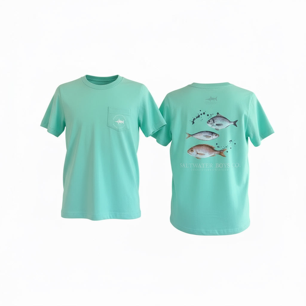 SWB Fish Trio Pocket Tee
