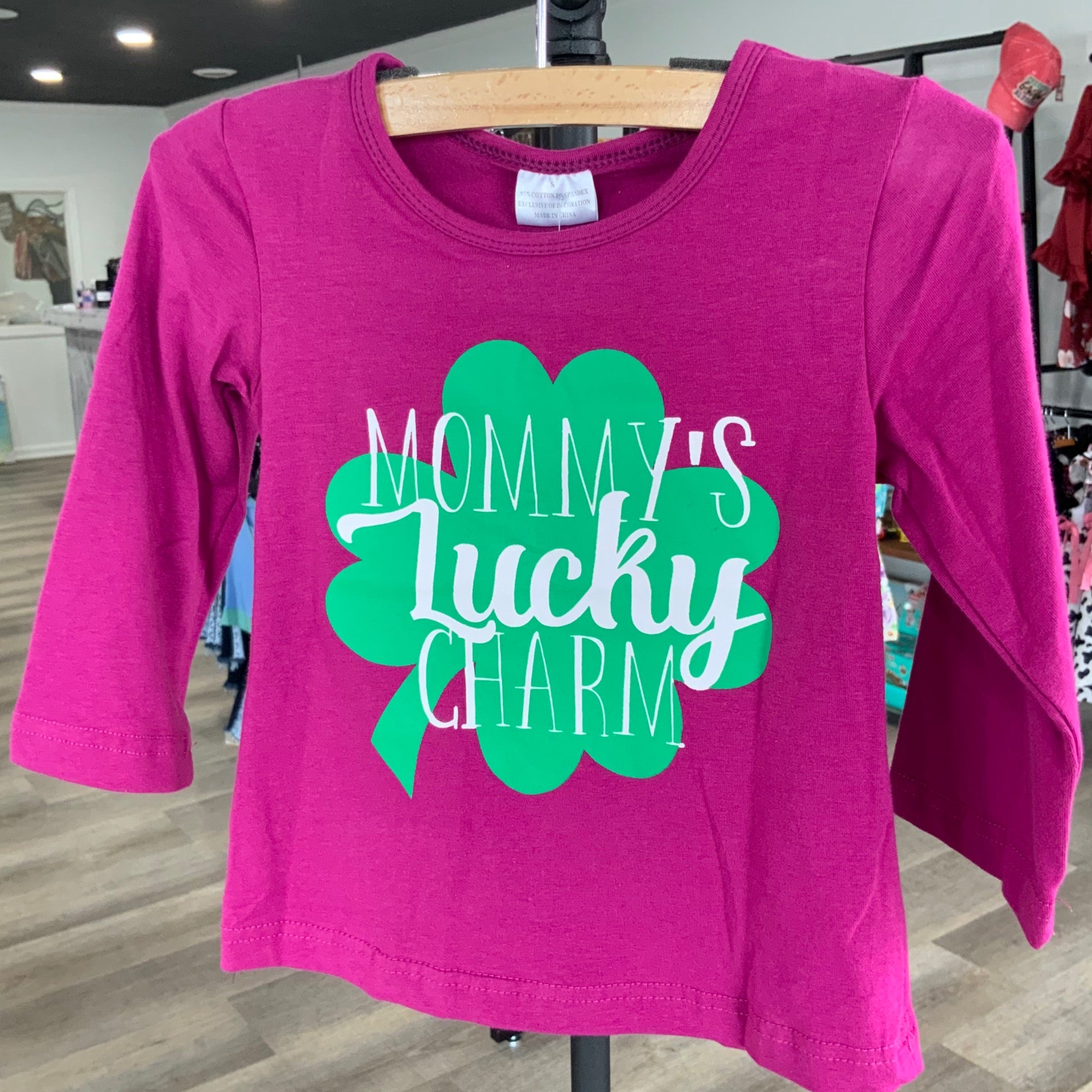 Mommy’s Lucky Charm