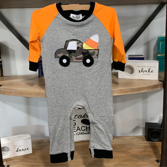 Candy Corn Romper
