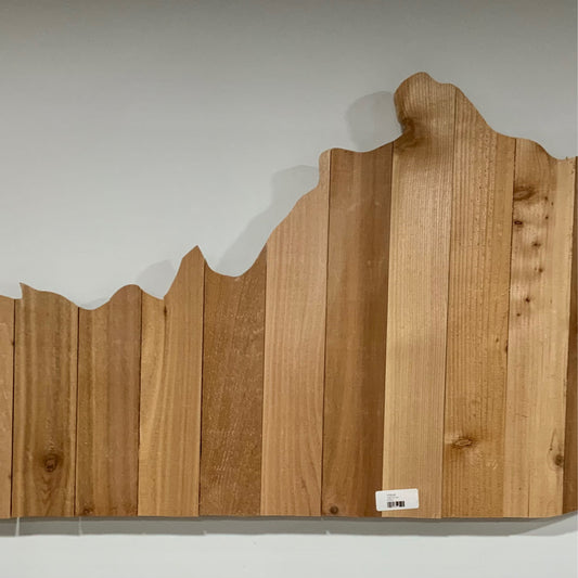 Large Cedar Wood Kentucky Sign 47”x21”