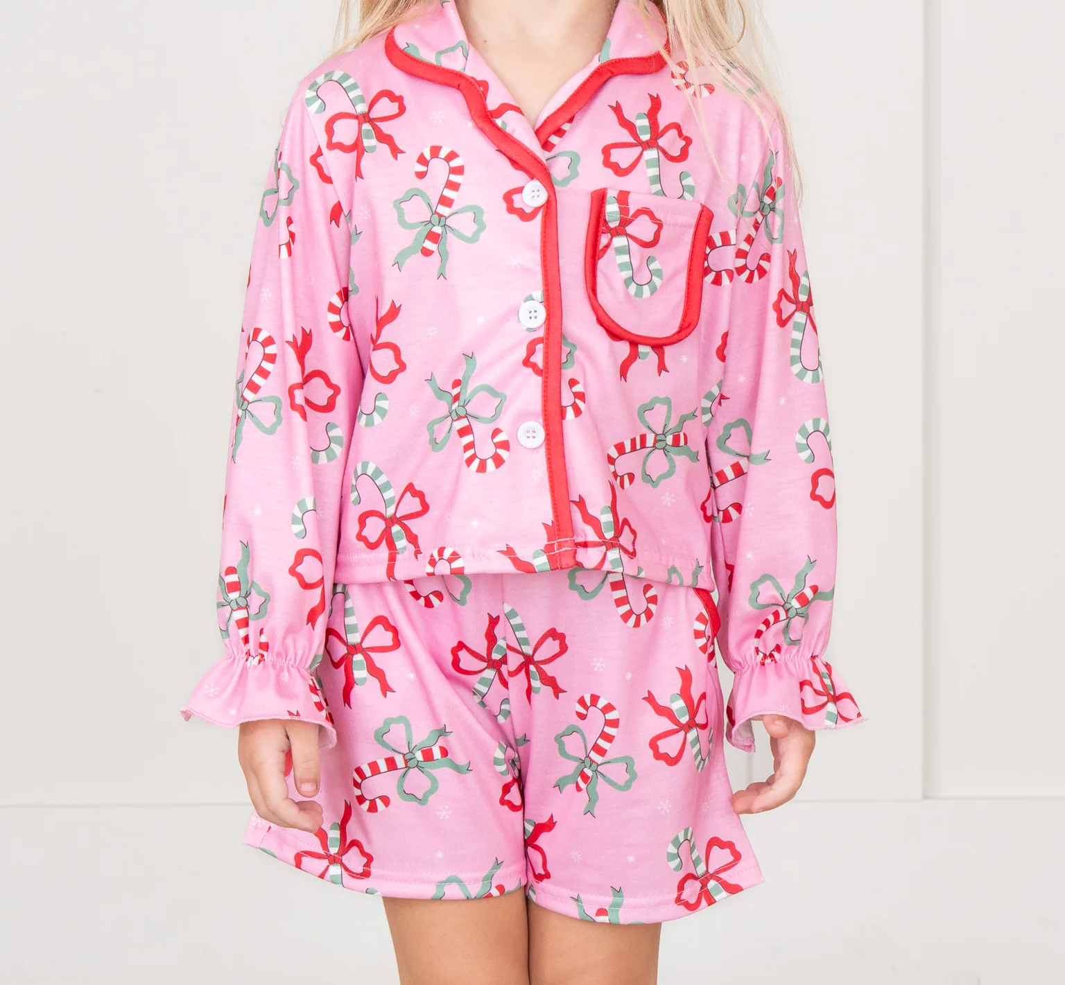 Candy Cane Cutie Cropped Pajamas Kids.png