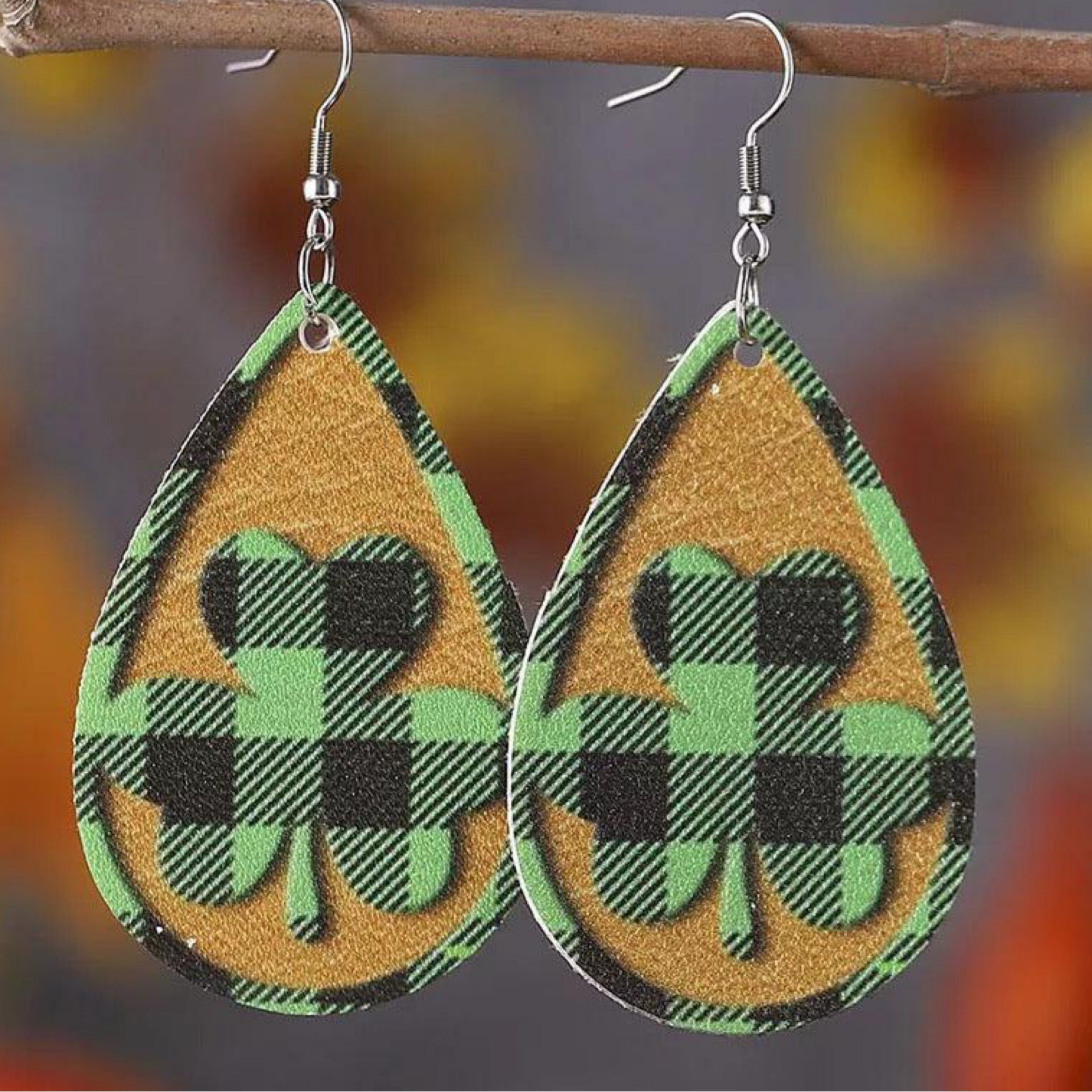 Shamrock earrings