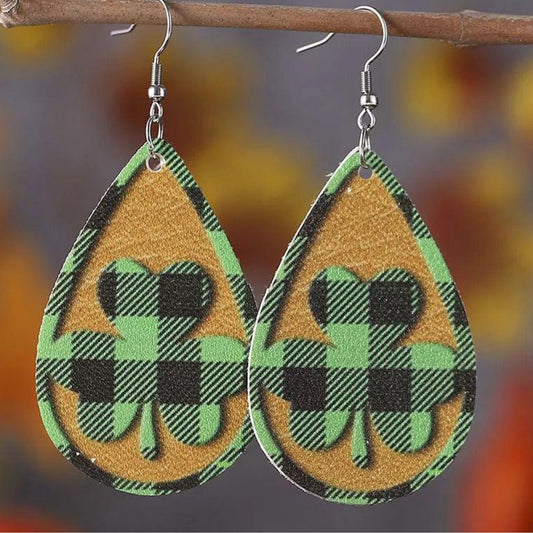 Shamrock earrings