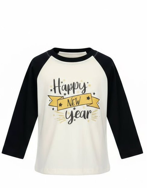 Happy New Year Raglan Shirt