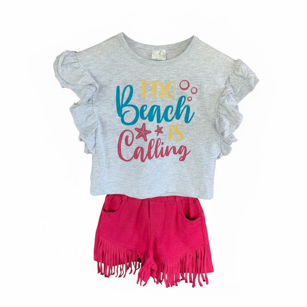 The Beach is Calling Short Set