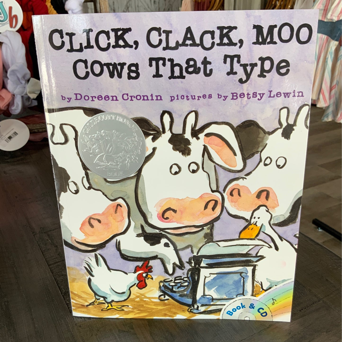 Click,Clack,Moo Book