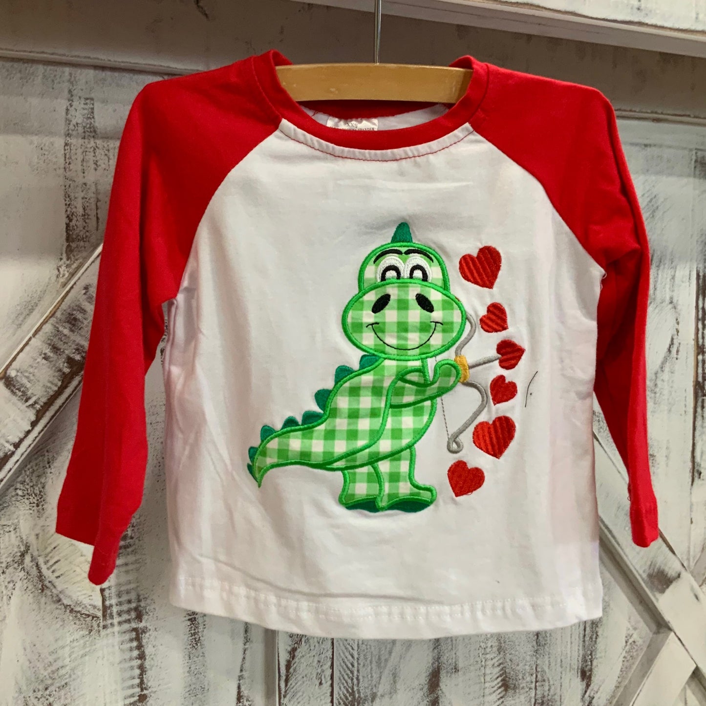 Dino Cupid Raglan Shirt