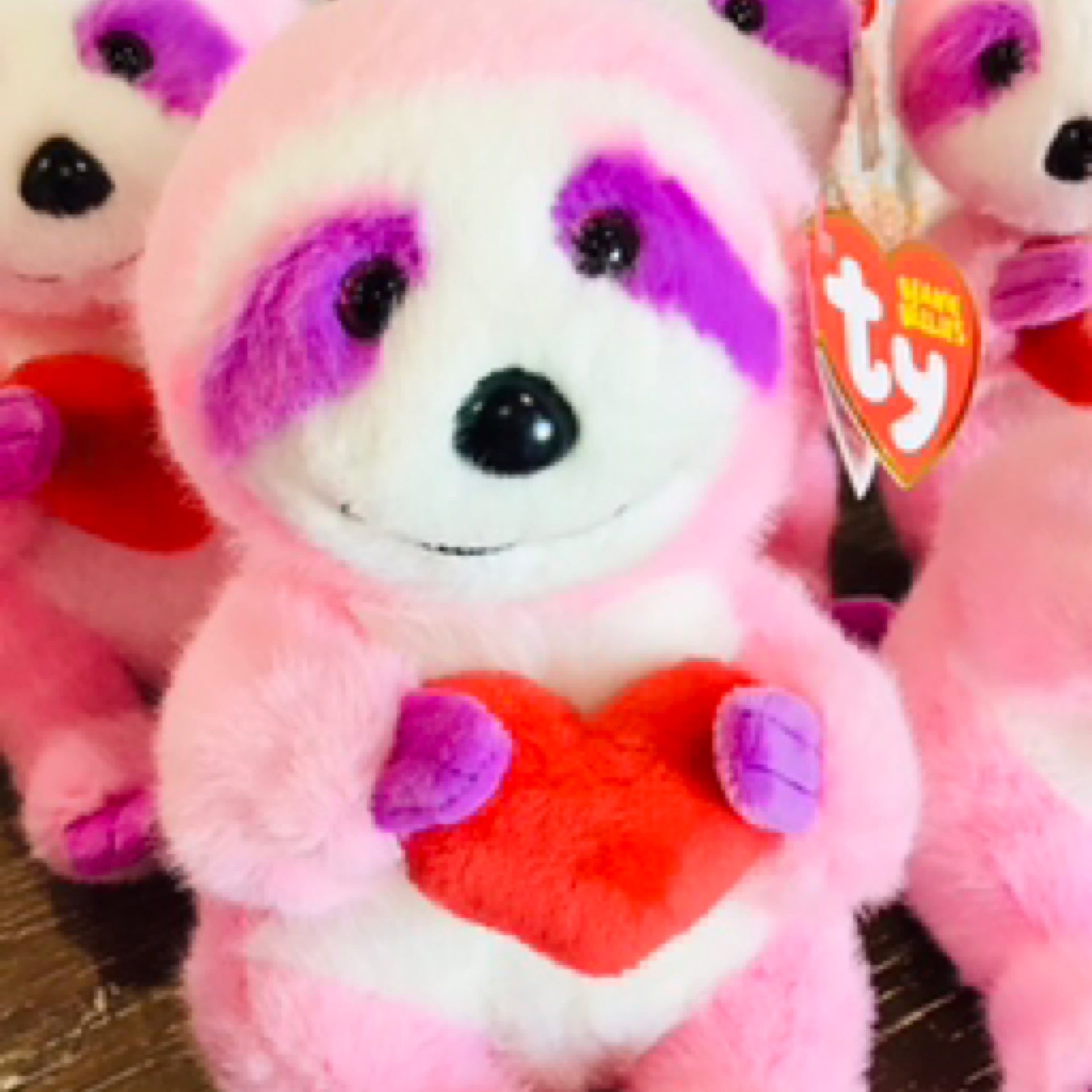 Ty Tart Pink Sloth Plush – Heart-Hugging Valentine’s Beanie Baby Toy