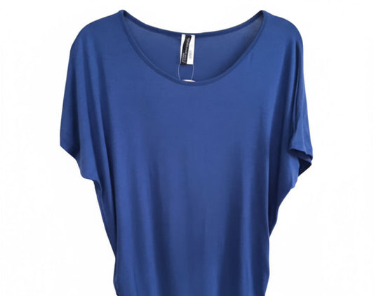 Side Rushed Rayon Top