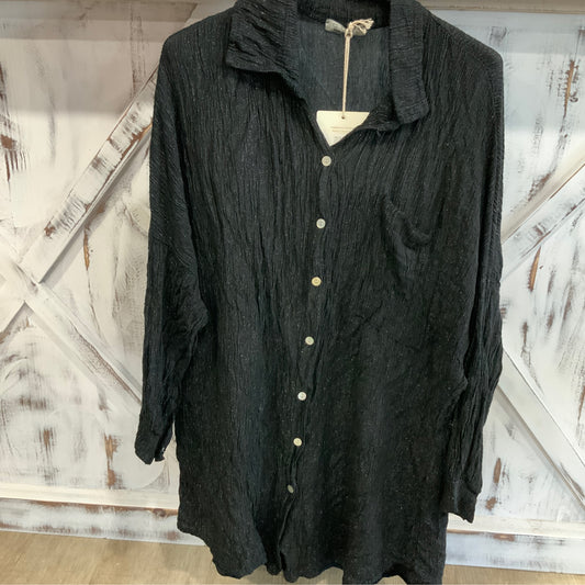 Glitter Black tunic shirt