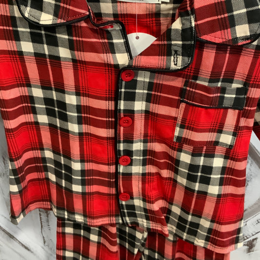 Plaid Brown & Red PJ