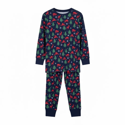 Navy Forest Christmas PJ Set (Dad)