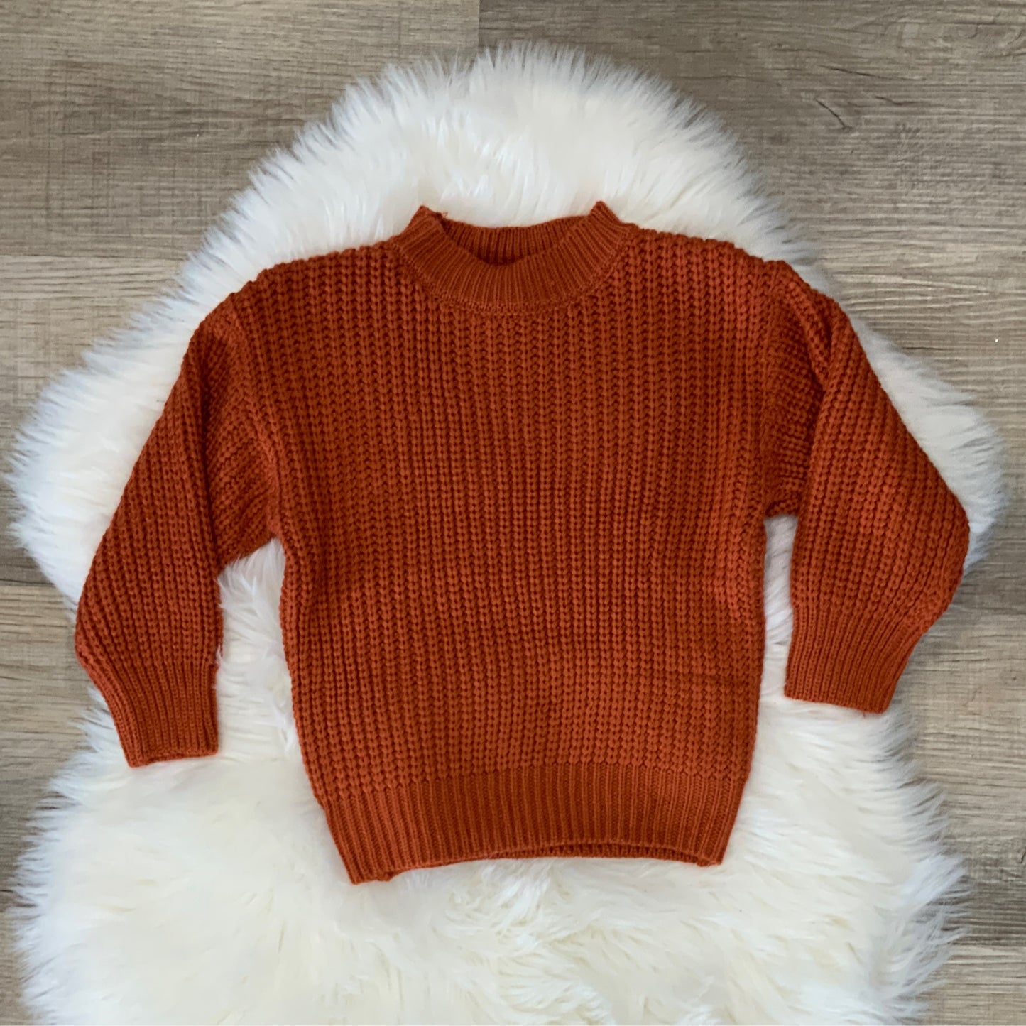 Burnt Orange Sweater