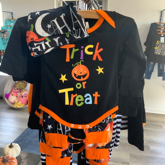 Trick Or Treat Onesie / Hat