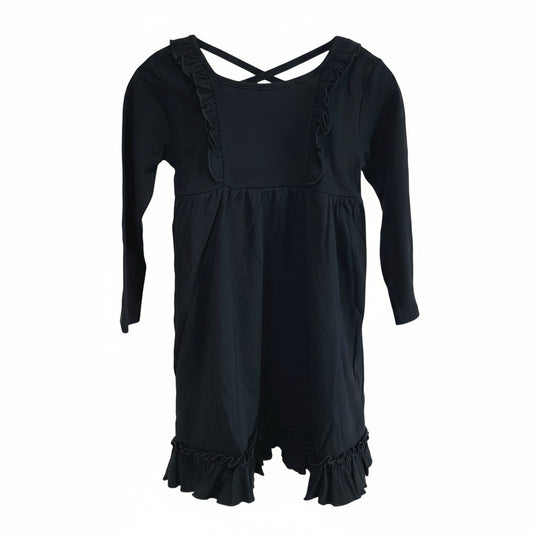 Claire Crossback Dress Black
