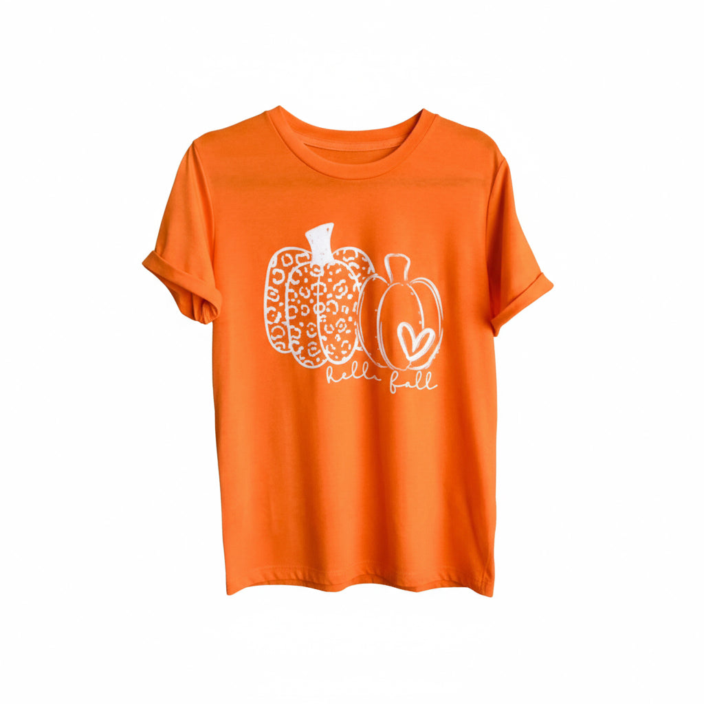 Orange Pumpkin Tshirt