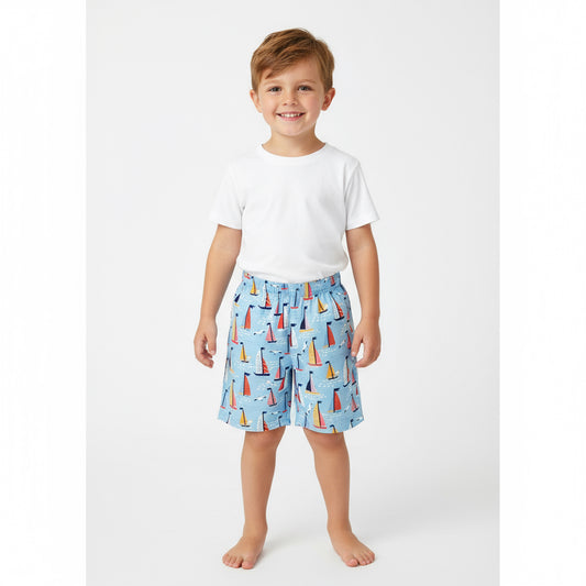 Sailboat Swim Trunks