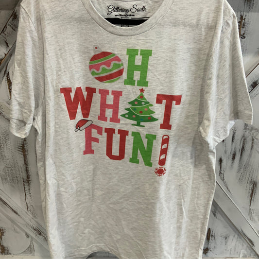 Oh What Fun Crew Tshirt