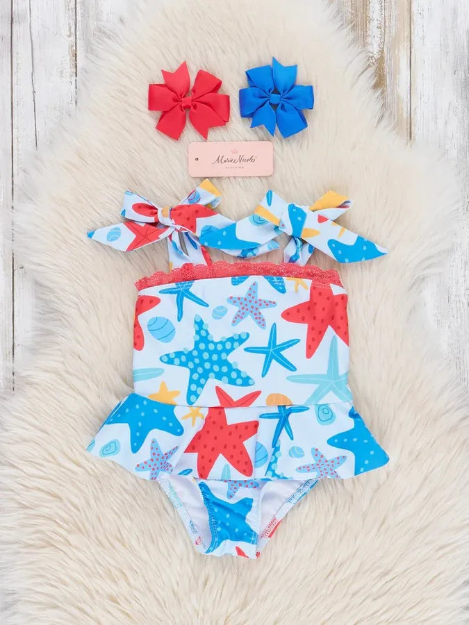 Starfish & Seashells Swimsuits